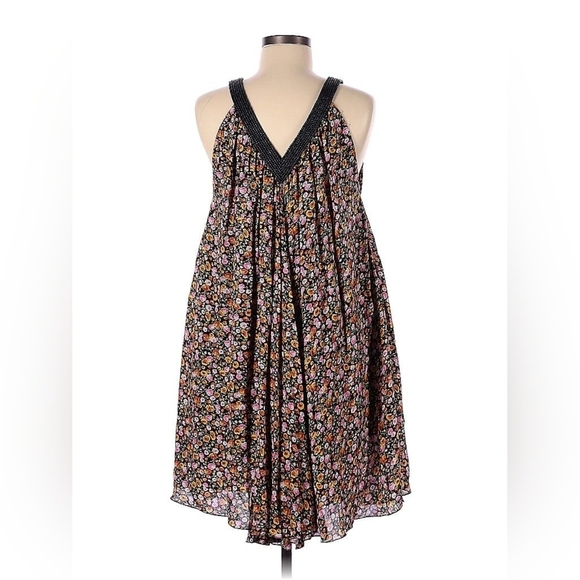 Azeeza Silk Beaded Tent Dress - Size M - NWT - Picture 2 of 4